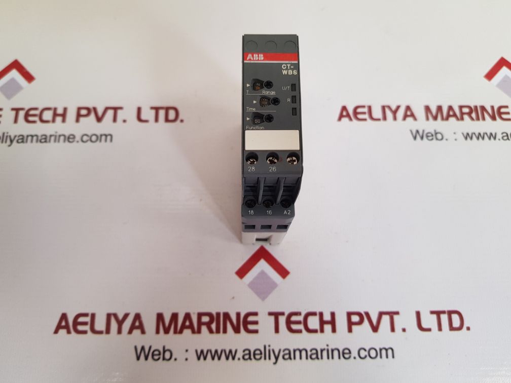 Abb Ct-wbs.22 Impulse And Flasher Time Relay 1Svr630040R3300 230V