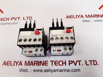 Siemens 3Ua7021-1C Overload Relay 600V Ac