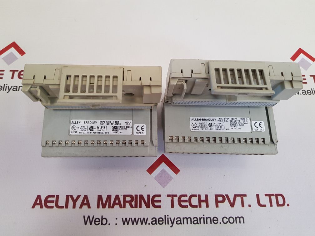 Allen-bradley 1794-tb8/A Terminal Block 96145473 120Vac 10A