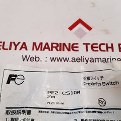 Fuji electric pe2-cs10w proximity switch - Aeliya Marine Tech