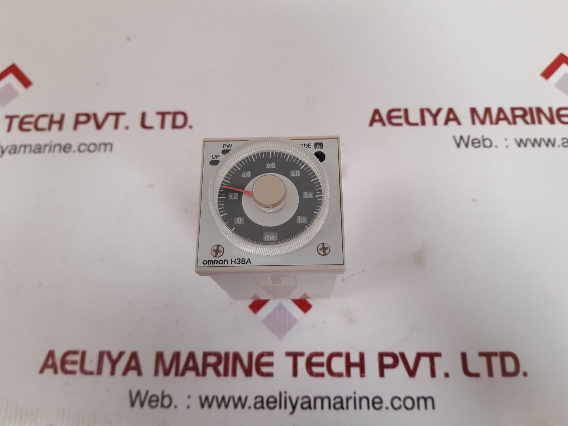 Omron H3Ba-n8H Solid-state Timer Relay 1.2S To 300H 110 Vac 50/60 Hz