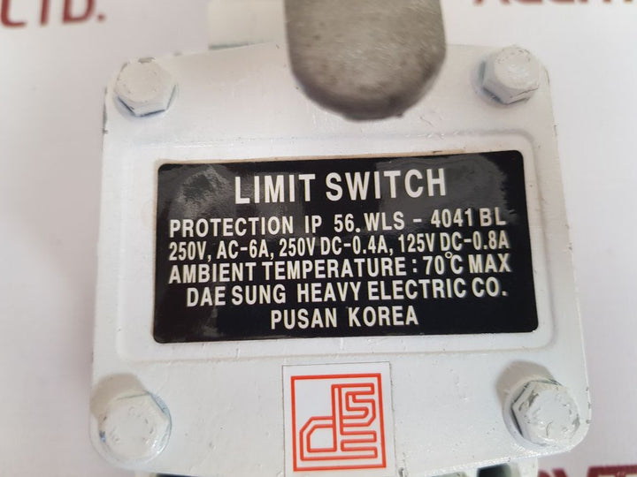 Dae Sung Wls-4041 Bl Limit Switch 250V Ac 6A