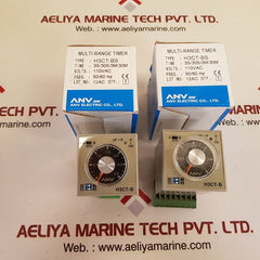 Anv Electric H3Ct-bs Multi-range Timer 5A 250Vac 30M 50/60 Hz