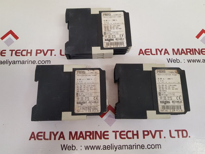 Entrelec Schiele Mbs Timetron 2.430.013.01 Multifunction Timer