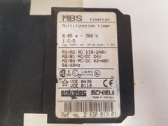Entrelec Schiele Mbs Timetron 2.430.013.01 Multifunction Timer