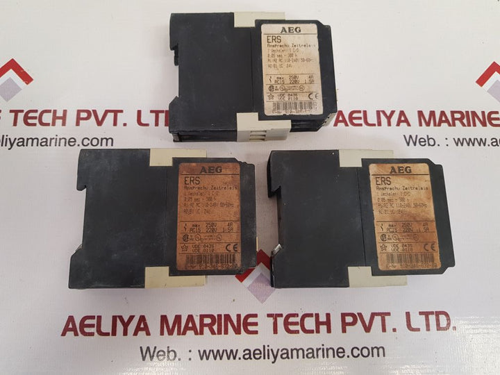 Aeg Ers 910-346-632-00 Contact Time Delay Relay 110-240V 50/60Hz