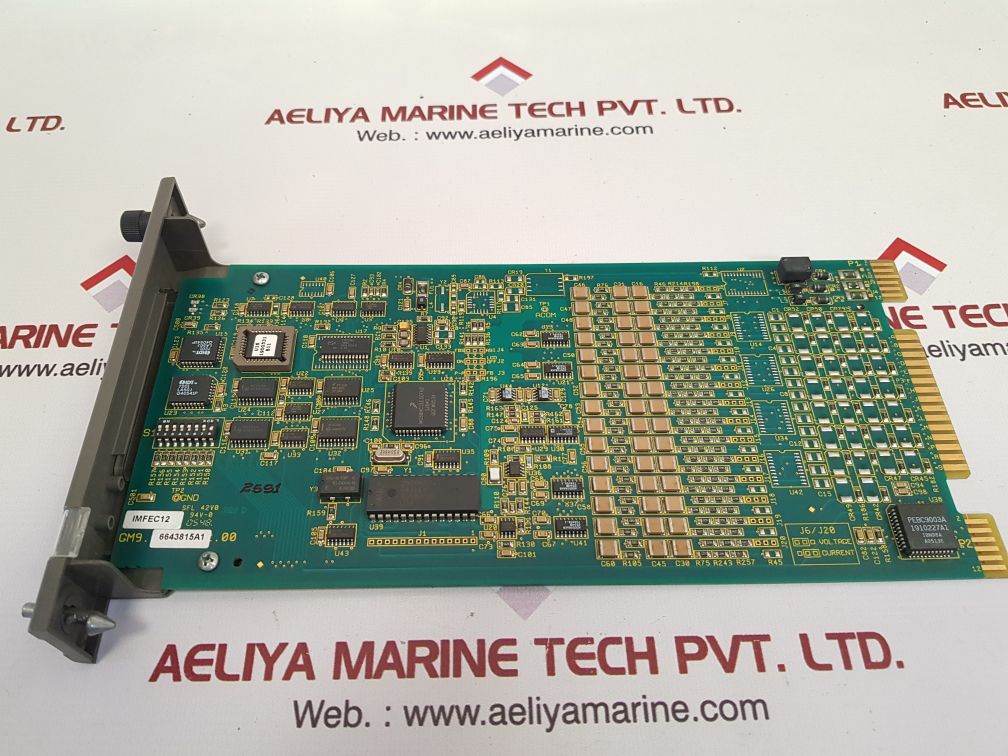 Abb imfec12 symphony analog input module gs4.0382.002.03 - Aeliya Marine Tech