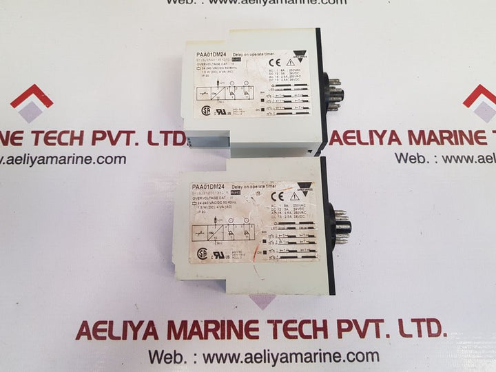 Carlo Gavazzi Paa01Dm24 Delay On Operate Timer Ip 20