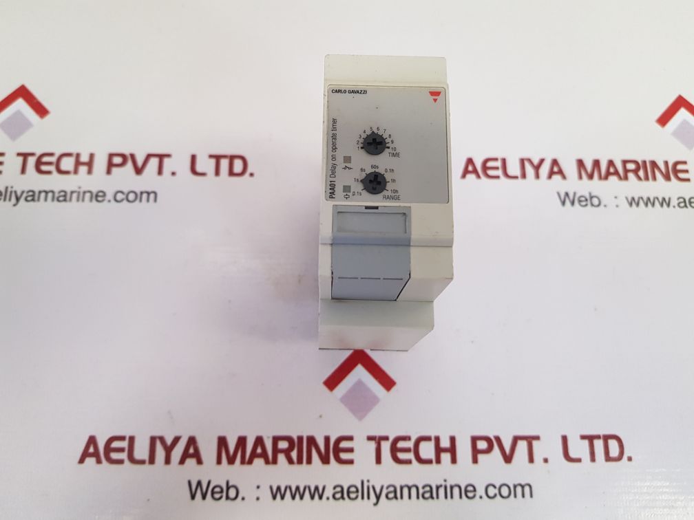 Carlo Gavazzi Paa01Dm24 Delay On Operate Timer Ip 20