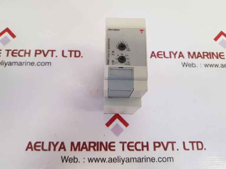 Carlo Gavazzi Paa01Dm24 Delay On Operate Timer Ip 20