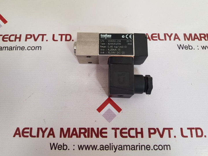 Trafag 8244.81.2310 Compact Block Type Pressure Transmitter Ip65 0-40 Kg/Cm2-g