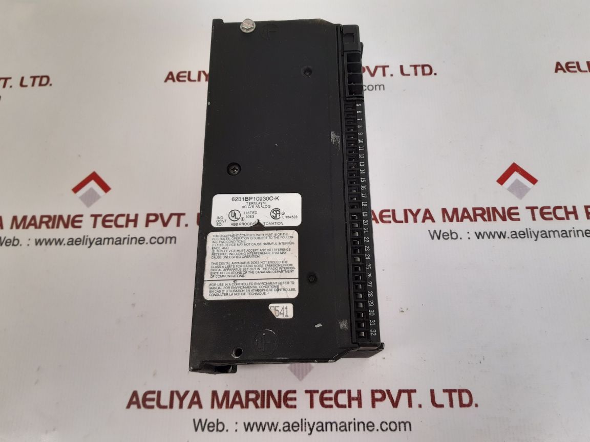 Abb Taylor 6231Bp10920D-k Mod 300 Analog Terminal I/O Block 6231Bp10930C-k