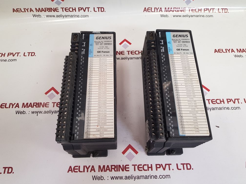 Ge Fanuc Ic660Bbd024 Genius Block I/O Module Ic660Tbd024K Ic660Ebd024R 12/24 Vdc