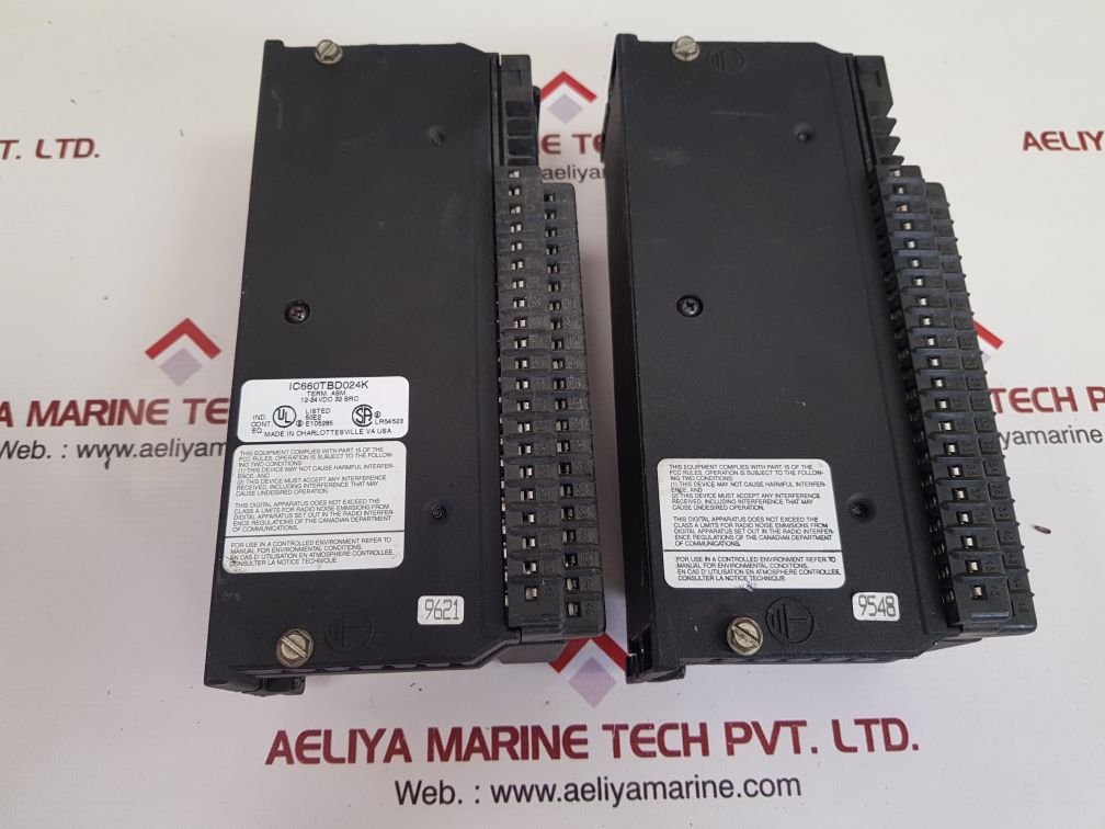 Ge Fanuc Ic660Bbd024 Genius Block I/O Module Ic660Tbd024K Ic660Ebd024R 12/24 Vdc