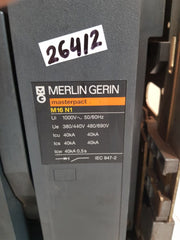 Merlin Gerin Masterpact M16 N1 1600A Circuit Breaker 380/440V 480/690V 40Ka 0.5S