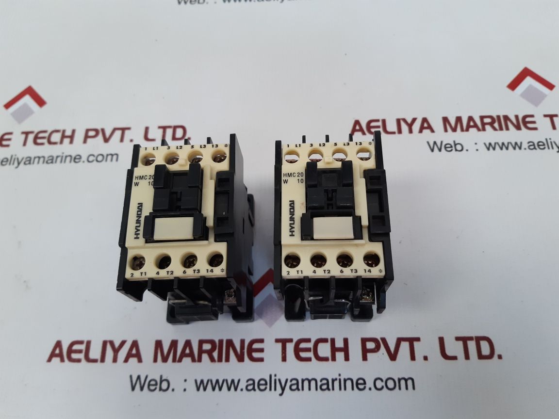 Hyundai Hmc20 W10 Magnetic Contactor 100V 50Hz 100-110V 60Hz