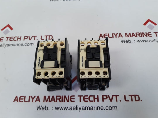Hyundai Hmc20 W10 Magnetic Contactor 100V 50Hz 100-110V 60Hz
