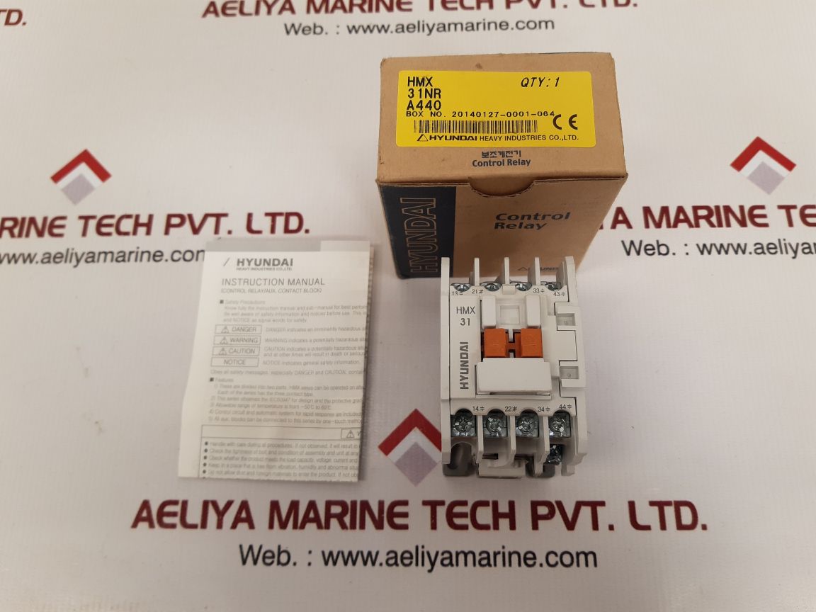 Hyundai Hmx 31 Control Relay 20A 400V 50Hz