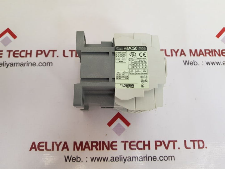 Hyundai HIMC 50 Magnetic Contactor 50A 440V 60HZ