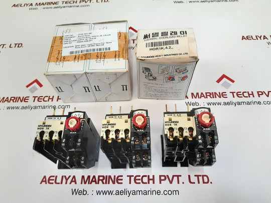 Hyundai Hor 1K 4.2 Thermal Overload Relay 660V 5A