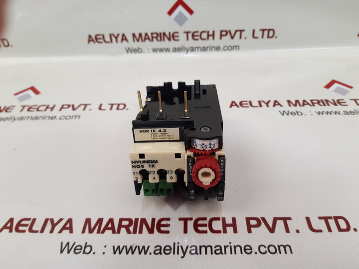 Hyundai Hor 1K 4.2 Thermal Overload Relay 660V 5A