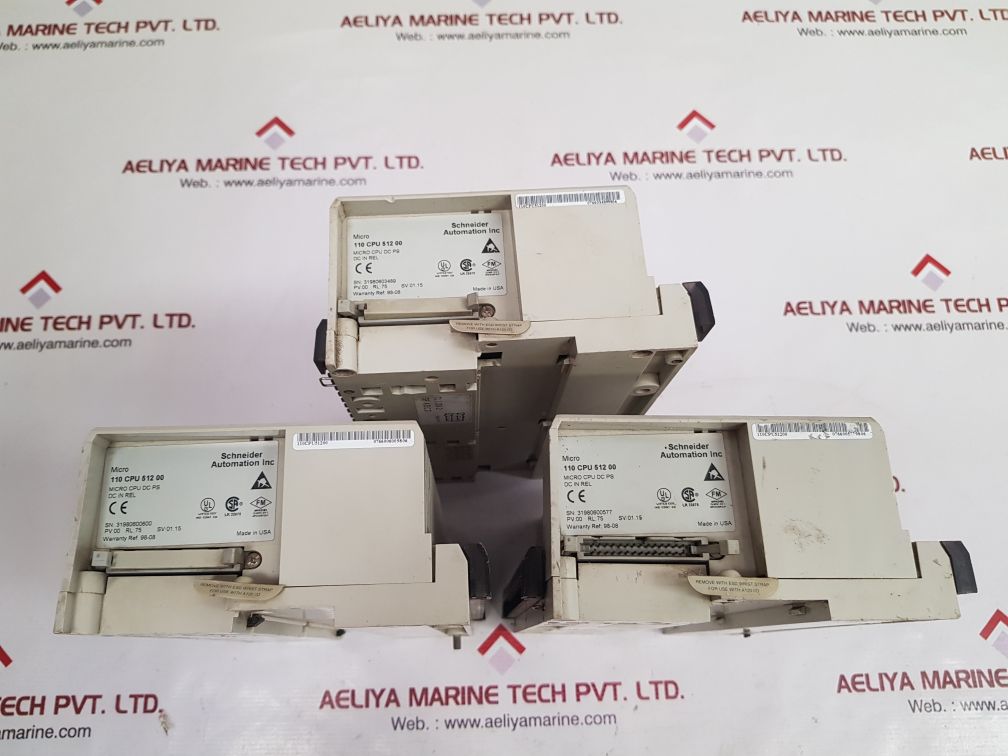 Schneider Automation Modicon 110Cpu51200 Micro Cpu Dc Pc Dc In Rel Power Module