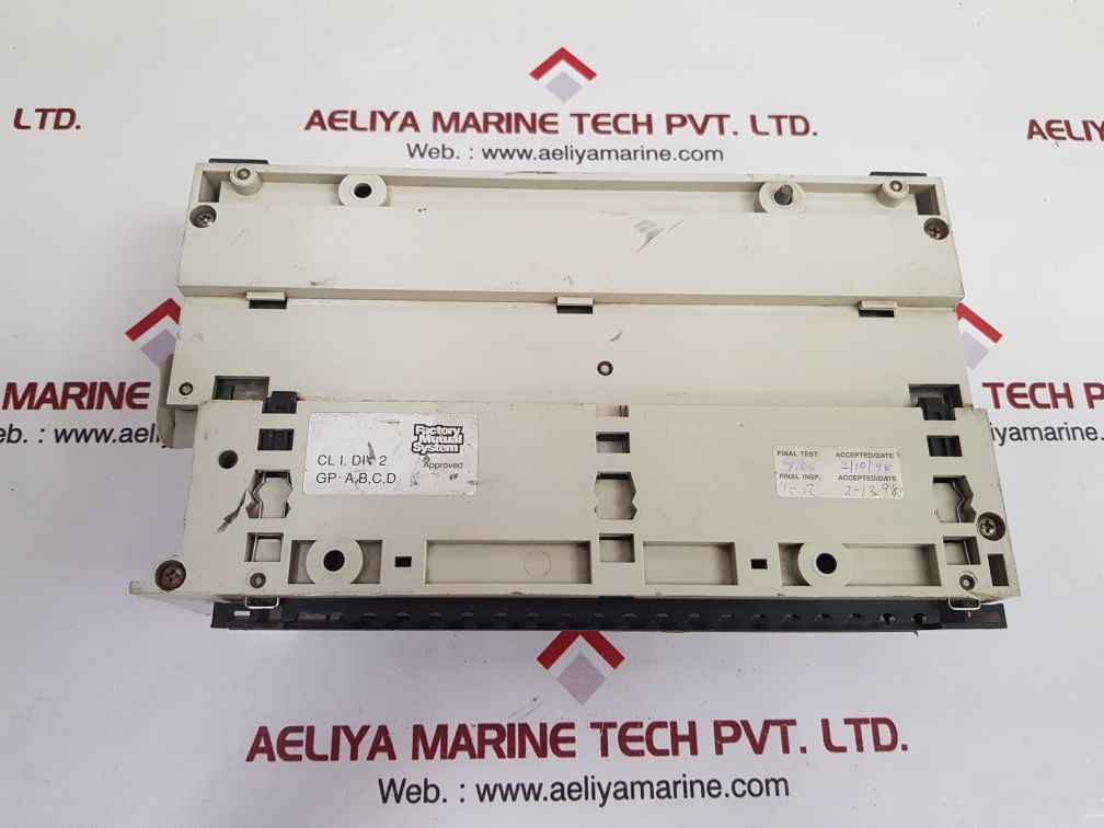 Schneider Automation Modicon 110Cpu51200 Micro Cpu Dc Pc Dc In Rel Power Module