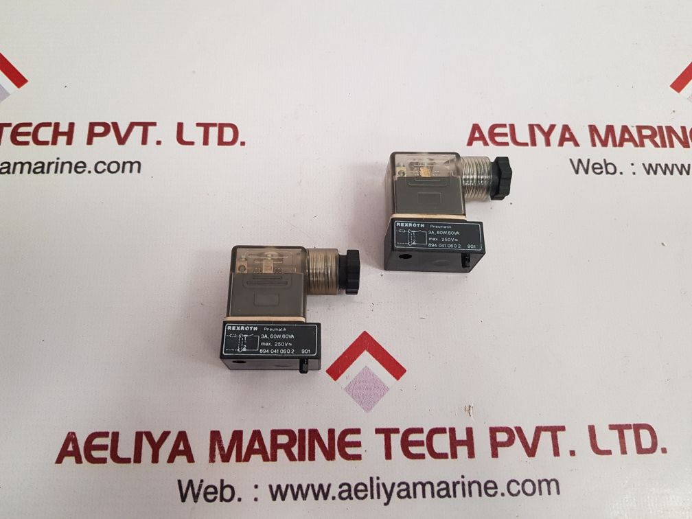 Rexroth 894 041 060 2 901 Solenoid Coil 250V 3A 60W