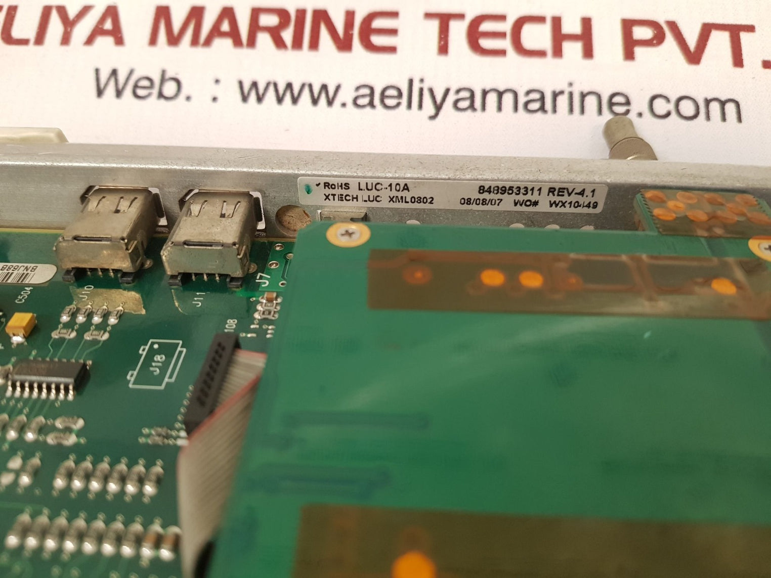 Alcatel Lucent Ctu-ii Gps-q08 Pcb Card 44Ww63 - Aeliya Marine Tech