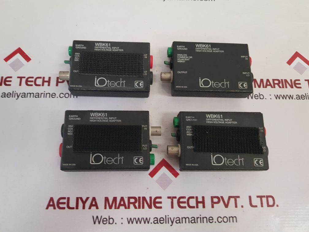 Iotech wbk61 high-voltage adapter