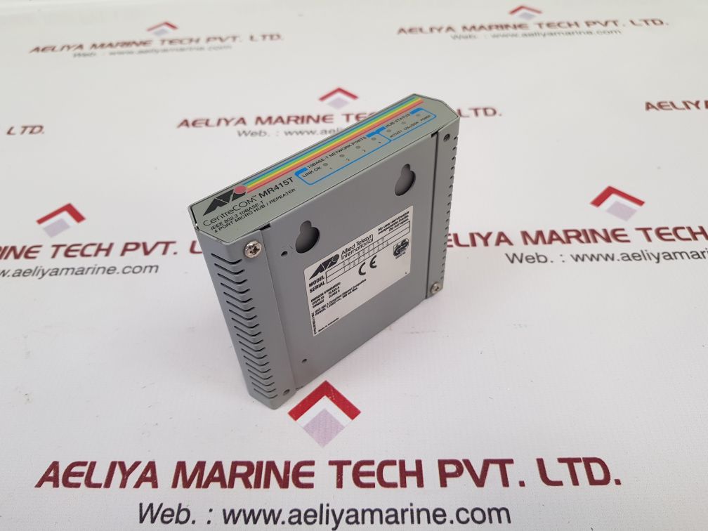 Lot of 6X Allied Telesyn AT-MR415T 4 Port Micro Hub/ Repeater 7.5VDC 500MA REV A