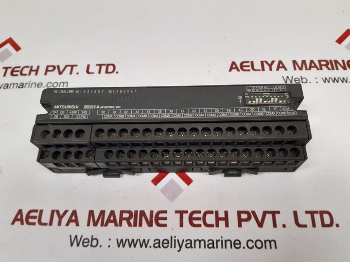 Mitsubishi Aj65Sbtb3-16D Cc-link Compact Type Remote I/O Module