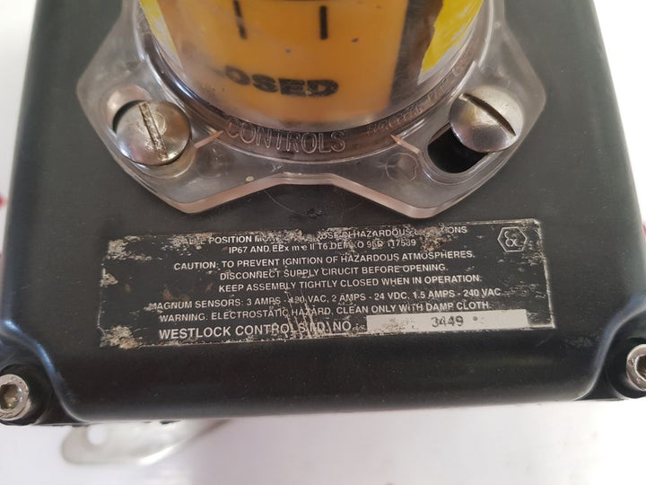 Westlock Controls 43-zsl-91042 Position Monitor