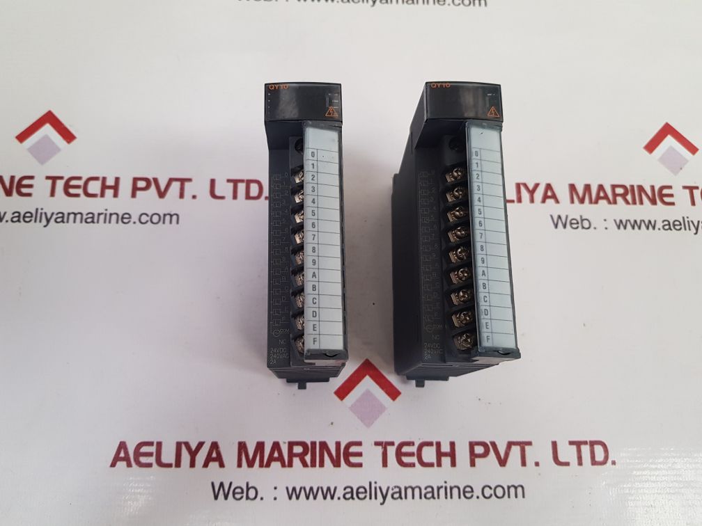 Mitsubishi Qy10 Melsec-q Plc Output Unit 84546093-001, 24Vdc 2A
