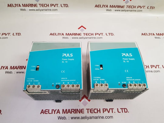 Puls Sl10.101 Power Supply 115/230Vac 50/60Hz 48Vdc