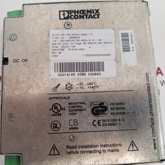 Phoenix Contact Quint-ps-100-240Ac/24Dc/10 Power Supply Rev 06