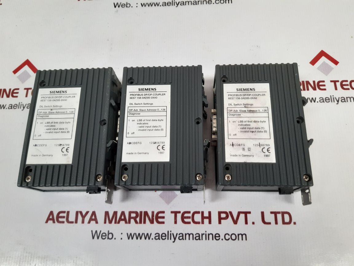 Siemens 6Es7 158-0Ad00-0Xa0 Profibus Dp/Dp Coupler 131-a42