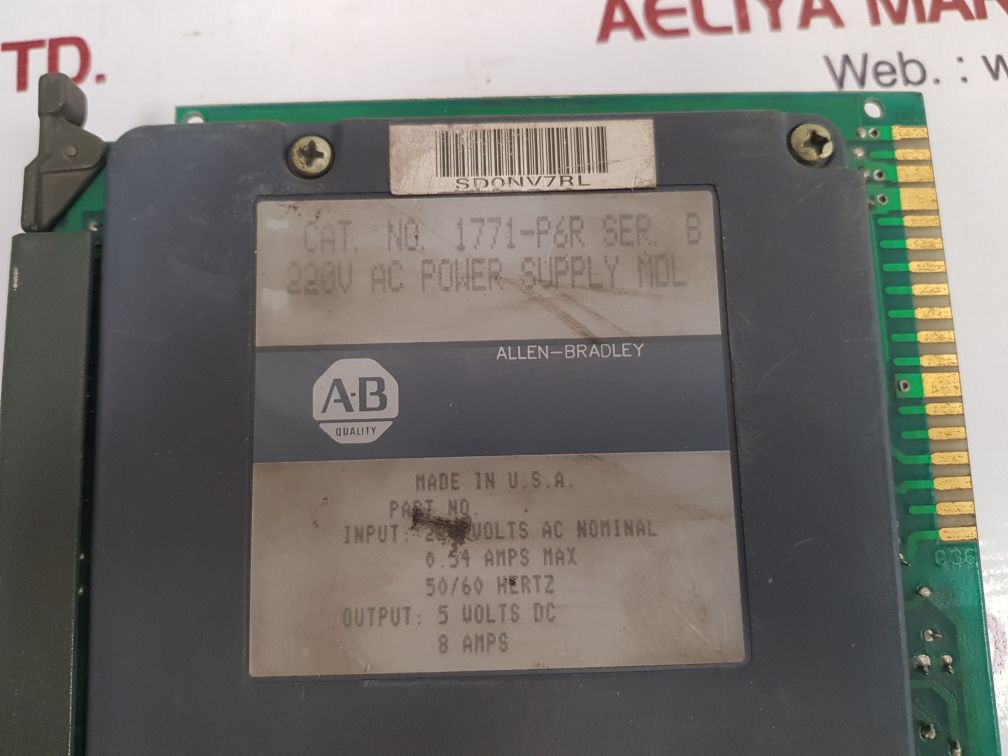 Allen-bradley 1771-p6R Ser.B Redundant Power Supply 96075474