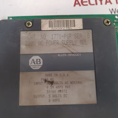 Allen-bradley 1771-p6R Ser.B Redundant Power Supply 96075474