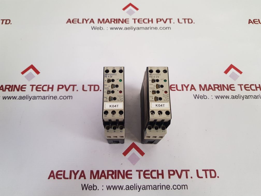 Telemecanique RE4 CV1 1BU Timer Relay 0.05S – 300H 50/60 Hz