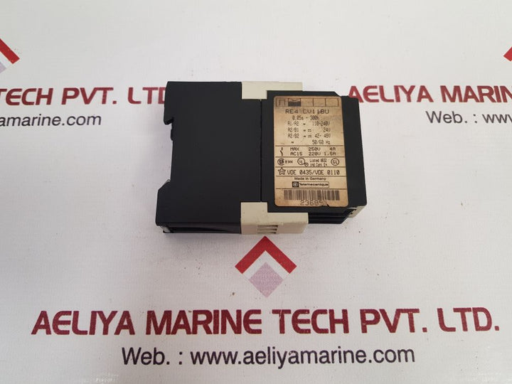 Telemecanique RE4 CV1 1BU Timer Relay 0.05S – 300H 50/60 Hz