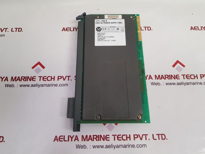 Allen-bradley 1771-p6S B Power Supply Module 96219272 B01