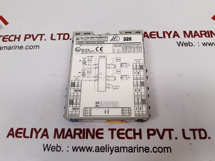 Elcon D326 2 Channels Analog Input Repeater