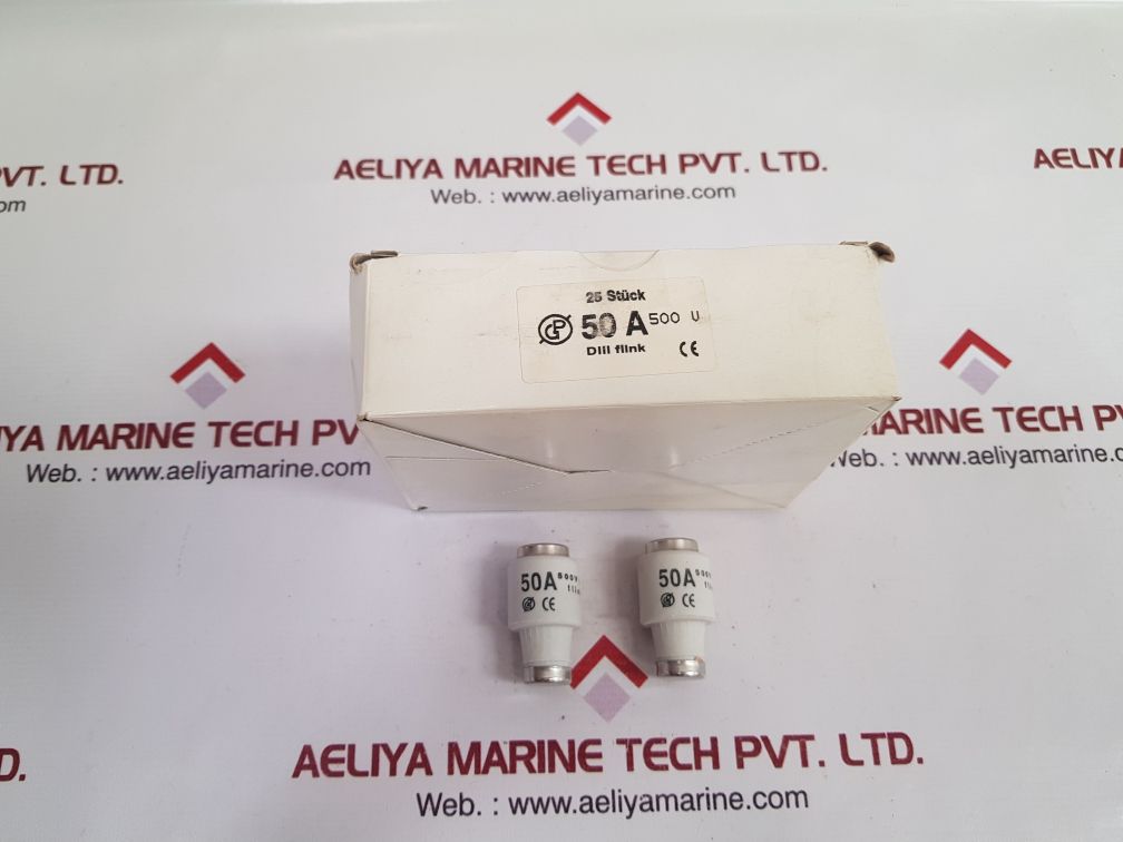 Lot Of 15X Groh Gmbh Pausa Bottle Fuse 50A 500V
