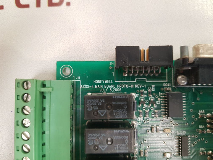 Honeywell Dpcb21070102 Axss-ii Main Board Proto-iii Pcb Rev-1