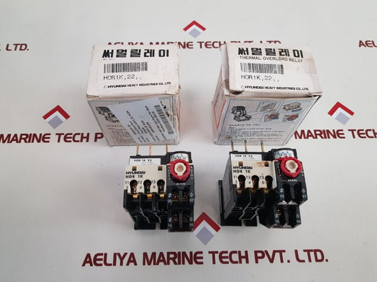 Hyundai Hor 1K 22 Thermal Overload Relay Eswb.0201.163 660V 5A