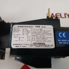 Hyundai Hor 1K 22 Thermal Overload Relay Eswb.0201.163 660V 5A