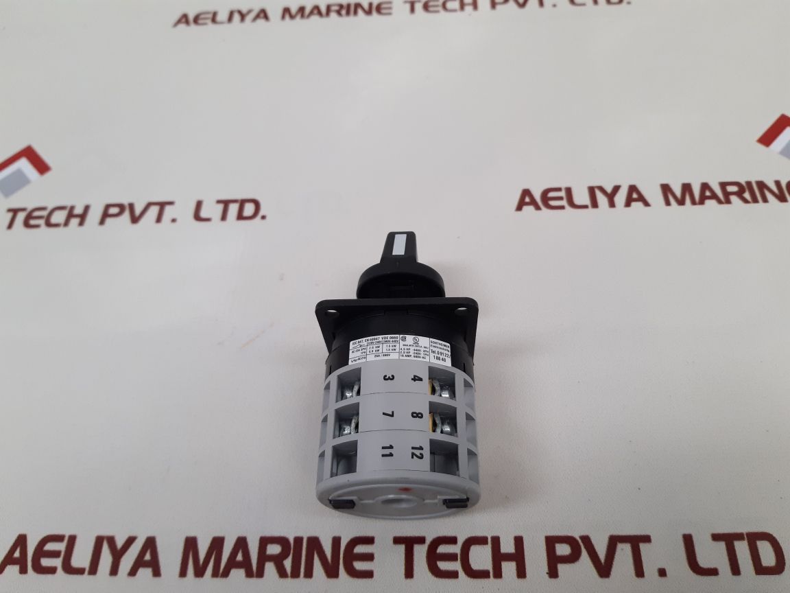Sontheimer A5/13E 33X Rotary Cam Switch - Aeliya Marine Tech
