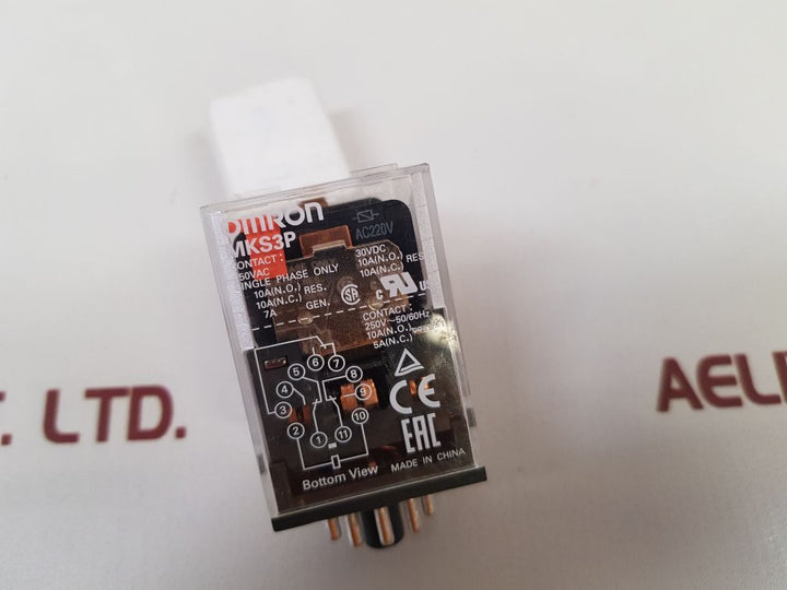 Omron Mks3P Power Relay 250V~ 50/60Hz