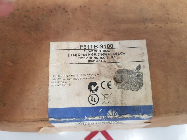 Johnson Controls F61Tb-9100 Flow Control Switch Ip67